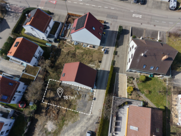 Sonniges Grundstück für DHH in Ditzingen-Heimerdingen, 71254 Ditzingen, Wohngrundstück