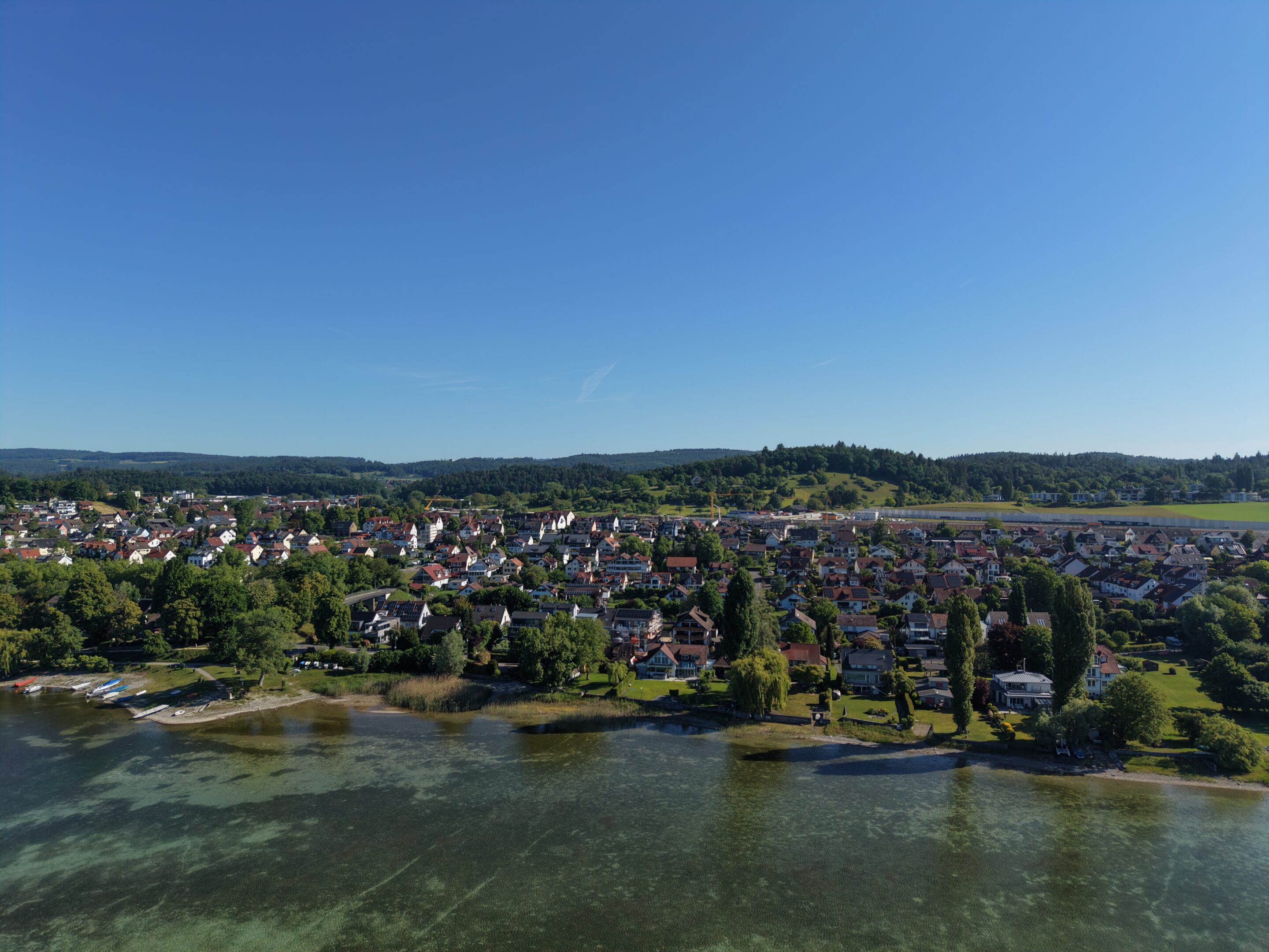 Blick auf Allensbach