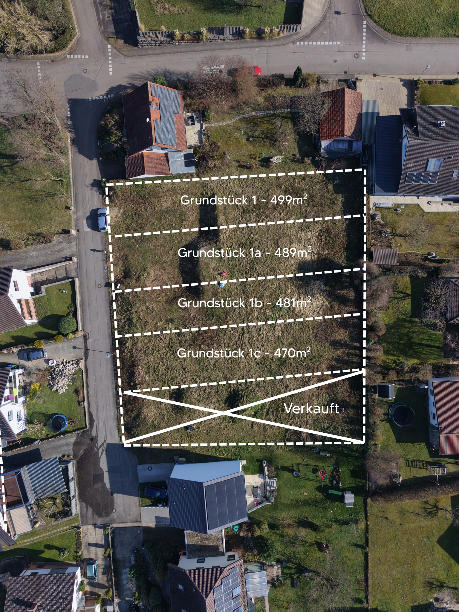 Grundstück 3a - 452m²